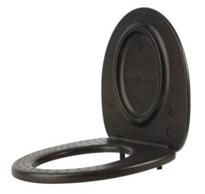 BIOLAN HINGED INSULATED TOILET SEAT