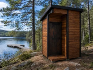 LeLoo Luxury Outhouse